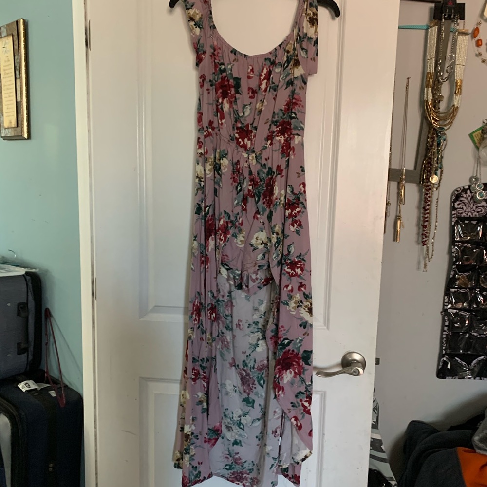 Shorts/maxi dress